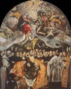 El Greco the burial of count orgaz oil